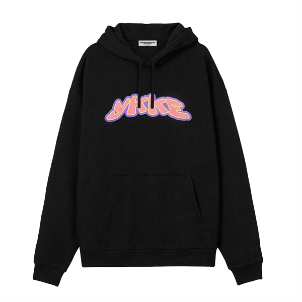 Yung Kafa & K�c�k Efendi - YKKE PASTEL LOGO HOODY BLACK