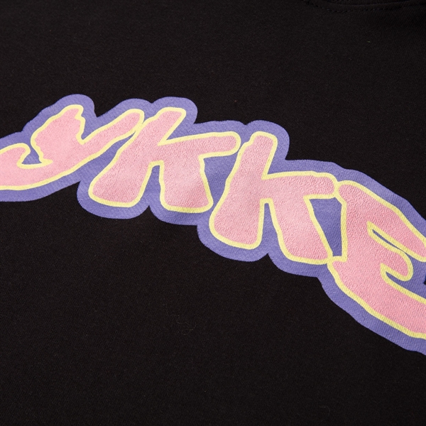 Yung Kafa & K�c�k Efendi - YKKE PASTEL LOGO HOODY BLACK