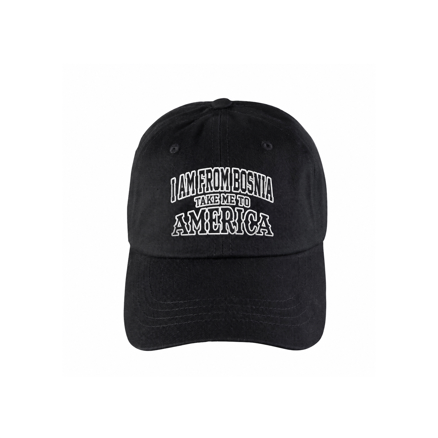 Ressue x Bosnia - Black Edition Take me to America Cap