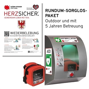 BSS – PRIMEDIC MYPAD BAS+AED AUSSENWANDKASTEN SIX CASE SC 1430 P+INFOTAFEL+BETREUUNG